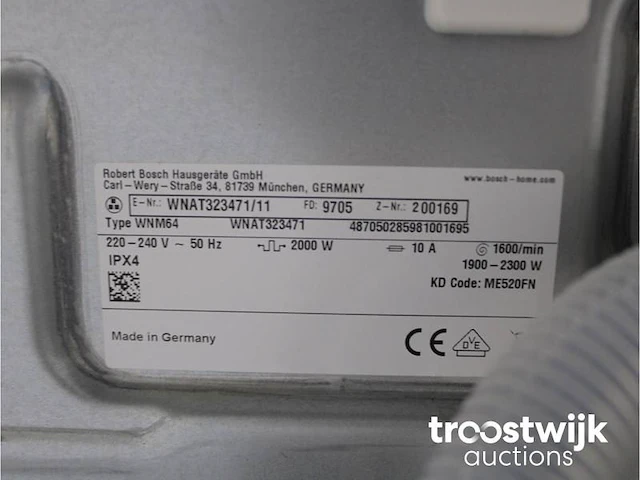 Serie|6 varioperfect ecosilence drive wasmachine & bosch serie|4 droger - afbeelding 5 van  8