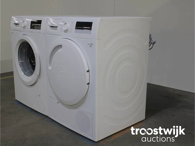 Serie|6 varioperfect ecosilence drive wasmachine & bosch serie|4 droger - afbeelding 7 van  8