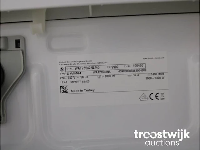 Serie|6 varioperfect ecosilence drive wasmachine & bosch serie|4 droger - afbeelding 5 van  8