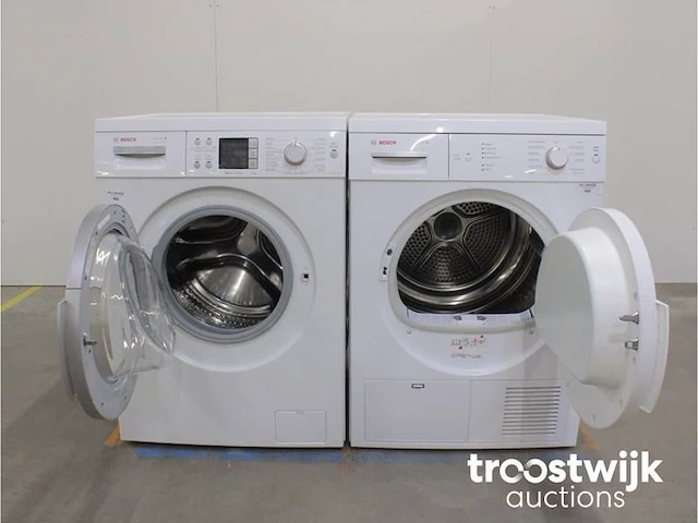 Serie|6 varioperfect ecosilence drive wasmachine & bosch serie|4 droger - afbeelding 2 van  8