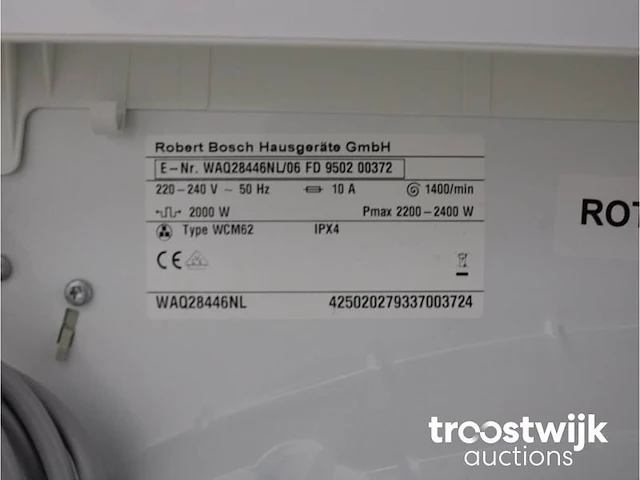 Serie|6 varioperfect ecosilence drive wasmachine & bosch serie|4 droger - afbeelding 5 van  8