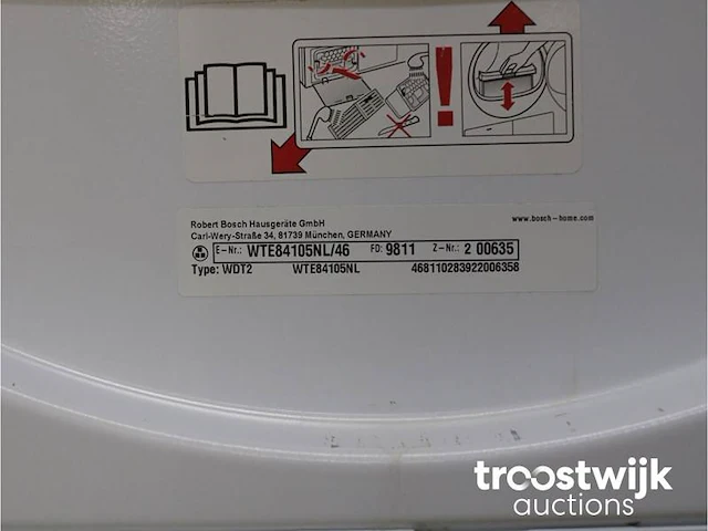 Serie|6 varioperfect ecosilence drive wasmachine & bosch serie|4 droger - afbeelding 8 van  8