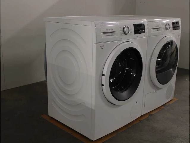 Serie|6 varioperfect ecosilence drive wasmachine & bosch serie|6 droger - afbeelding 4 van  8