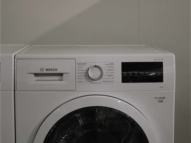 Serie|6 varioperfect ecosilence drive wasmachine & bosch serie|6 droger - afbeelding 6 van  8