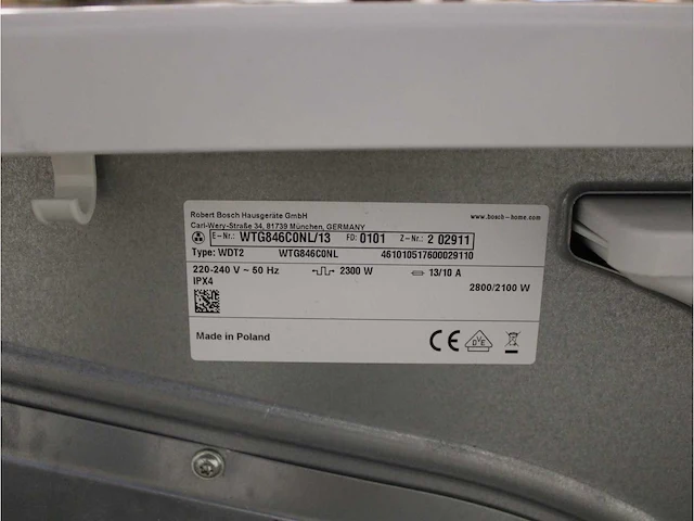 Serie|6 varioperfect ecosilence drive wasmachine & bosch serie|6 droger - afbeelding 8 van  8