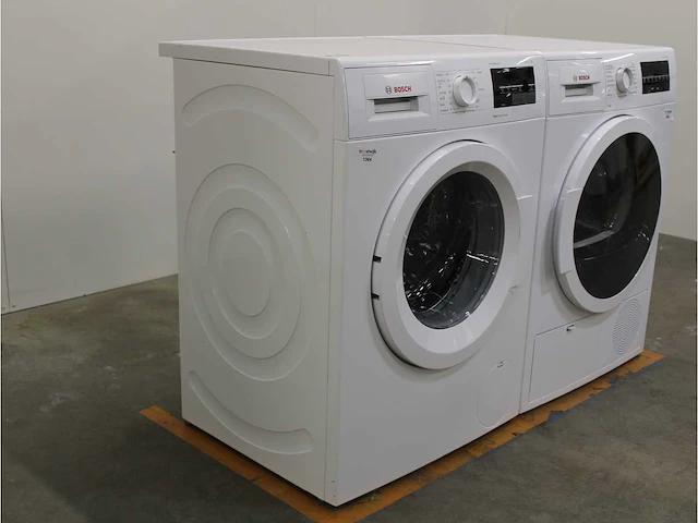 Serie|6 varioperfect ecosilence drive wasmachine & bosch serie|6 droger - afbeelding 4 van  8