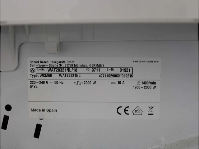 Serie|6 varioperfect ecosilence drive wasmachine & bosch serie|6 droger - afbeelding 5 van  8
