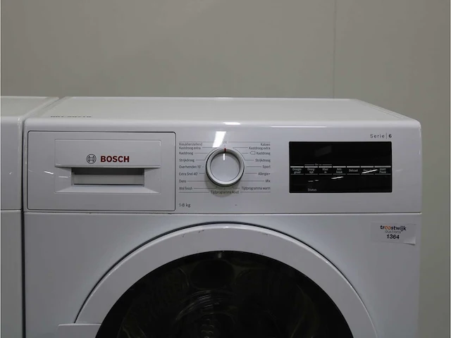 Serie|6 varioperfect ecosilence drive wasmachine & bosch serie|6 droger - afbeelding 6 van  8