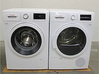 Serie|6 varioperfect ecosilence drive wasmachine & bosch serie|6 droger - afbeelding 1 van  8