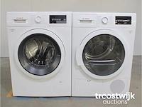 Serie|6 varioperfect ecosilence drive wasmachine & bosch serie|6 droger - afbeelding 1 van  8