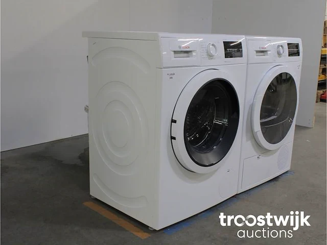 Serie|6 varioperfect ecosilence drive wasmachine & bosch serie|6 droger - afbeelding 4 van  8