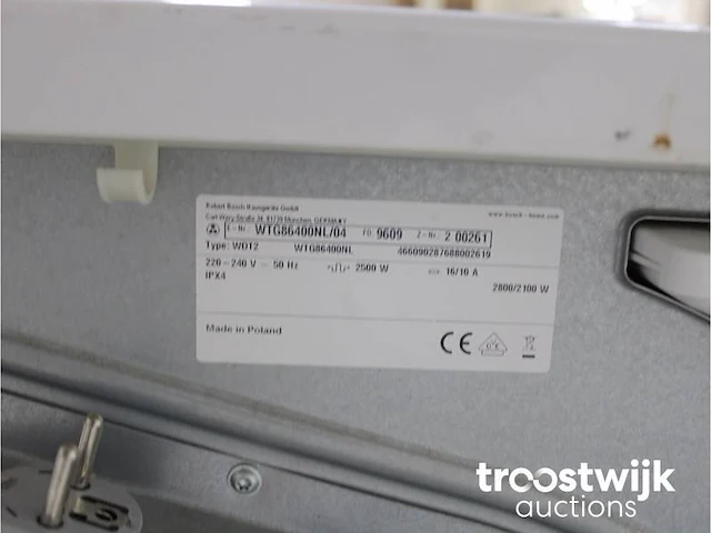 Serie|6 varioperfect ecosilence drive wasmachine & bosch serie|6 droger - afbeelding 8 van  8