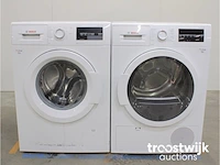 Serie|6 varioperfect ecosilence drive wasmachine & bosch serie|6 droger - afbeelding 1 van  7