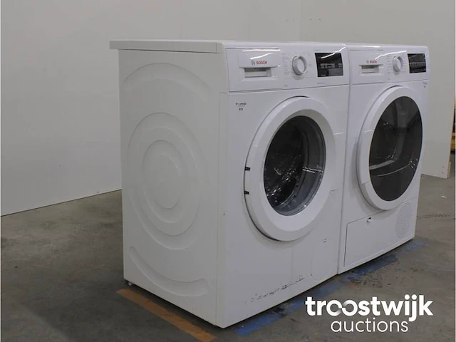 Serie|6 varioperfect ecosilence drive wasmachine & bosch serie|6 droger - afbeelding 4 van  7