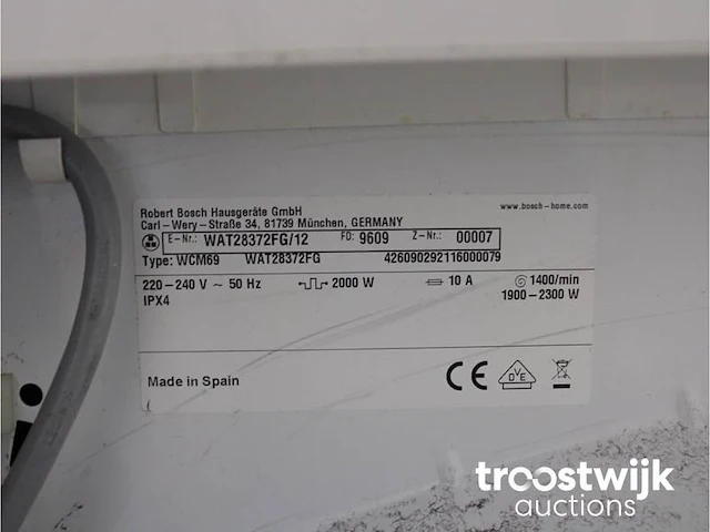 Serie|6 varioperfect ecosilence drive wasmachine & bosch serie|6 droger - afbeelding 5 van  7