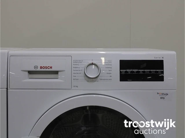 Serie|6 varioperfect ecosilence drive wasmachine & bosch serie|6 droger - afbeelding 6 van  7