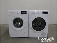 Serie|6 varioperfect ecosilence drive wasmachine & bosch serie|6 droger - afbeelding 1 van  8