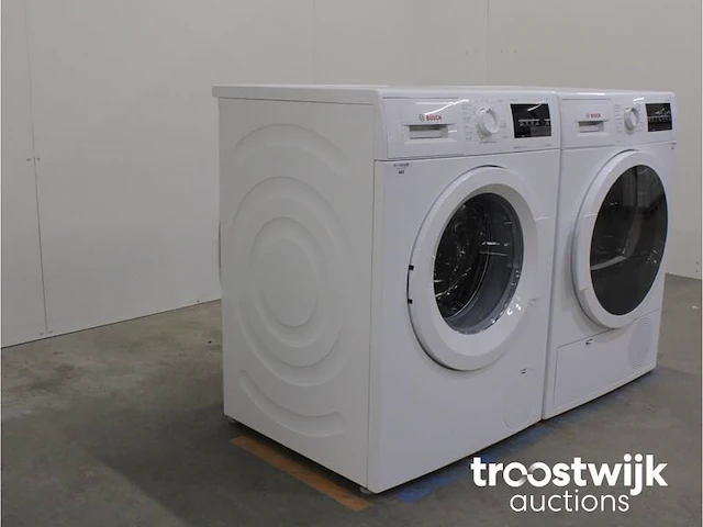Serie|6 varioperfect ecosilence drive wasmachine & bosch serie|6 droger - afbeelding 4 van  8