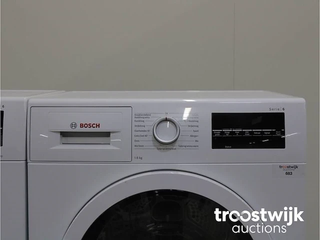 Serie|6 varioperfect ecosilence drive wasmachine & bosch serie|6 droger - afbeelding 6 van  8