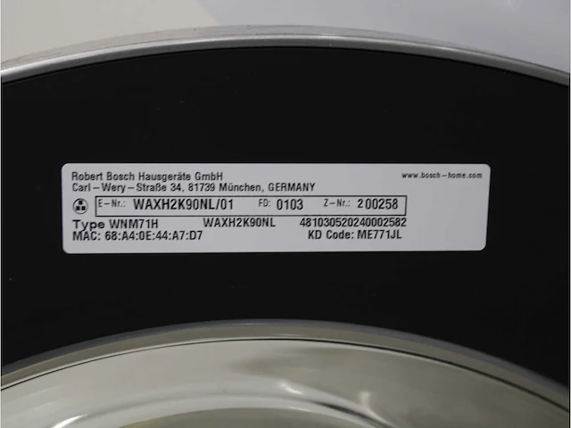 Serie|8 i-dos aquastop 4d wash system wifi wasmachine - afbeelding 4 van  6