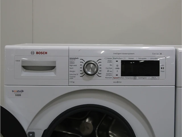 Serie|8 i-dos wasmachine & bosch serie|8 selfcleaning condenser droger - afbeelding 3 van  8