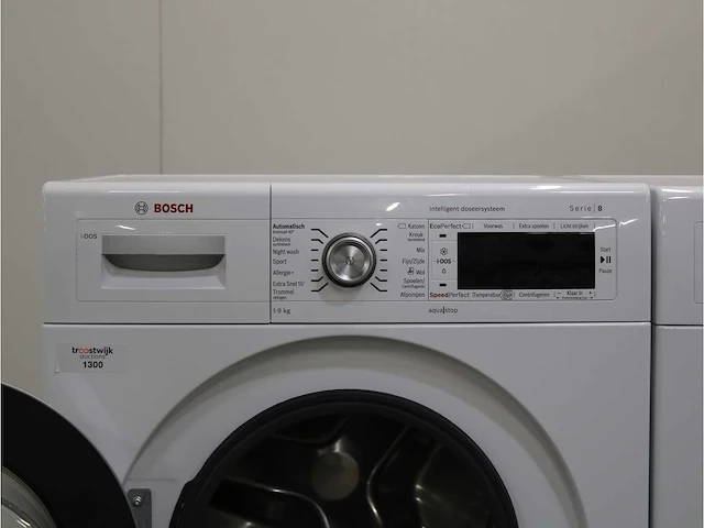 Serie|8 i-dos wasmachine & bosch serie|8 selfcleaning condenser droger - afbeelding 3 van  8