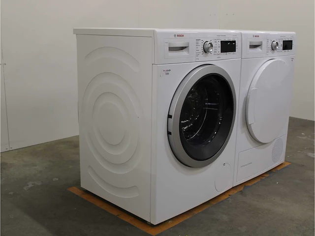 Serie|8 i-dos wasmachine & bosch serie|8 selfcleaning condenser droger - afbeelding 4 van  8
