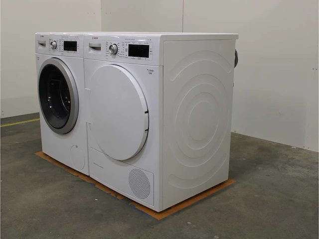 Serie|8 i-dos wasmachine & bosch serie|8 selfcleaning condenser droger - afbeelding 7 van  8
