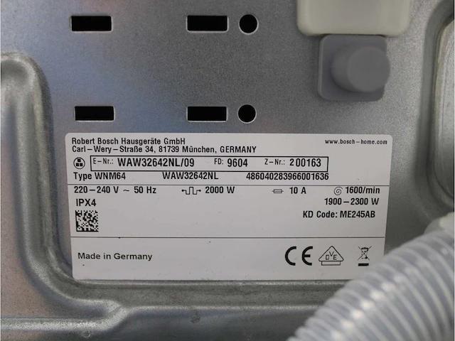 Serie|8 i-dos wasmachine & bosch serie|8 selfcleaning condenser droger - afbeelding 5 van  8