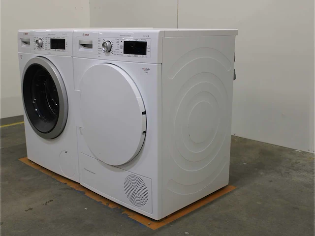 Serie|8 i-dos wasmachine & bosch serie|8 selfcleaning condenser droger - afbeelding 7 van  8