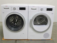 Serie|8 i-dos wasmachine & bosch serie|8 selfcleaning condenser droger - afbeelding 1 van  8