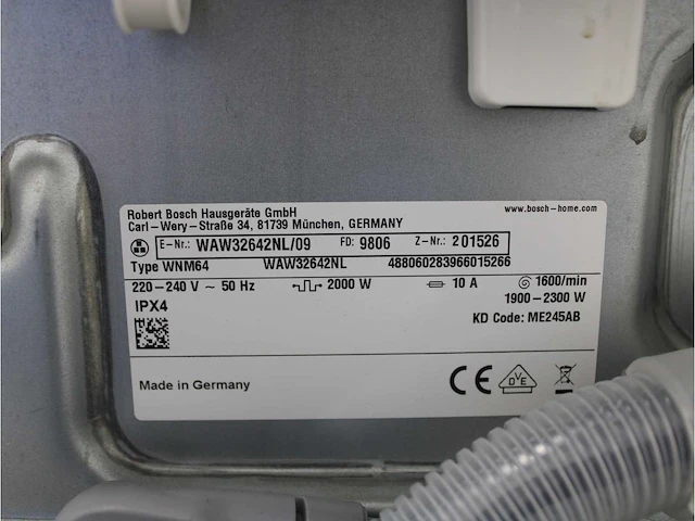 Serie|8 i-dos wasmachine & bosch serie|8 selfcleaning condenser droger - afbeelding 5 van  8