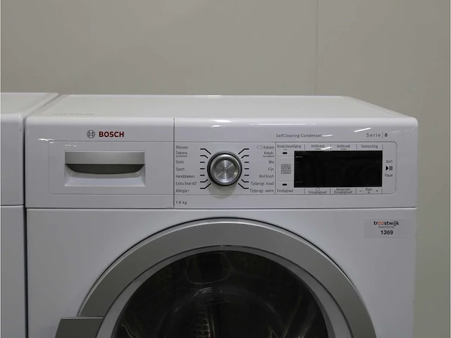 Serie|8 i-dos wasmachine & bosch serie|8 selfcleaning condenser droger - afbeelding 6 van  8