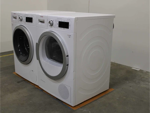 Serie|8 i-dos wasmachine & bosch serie|8 selfcleaning condenser droger - afbeelding 7 van  8