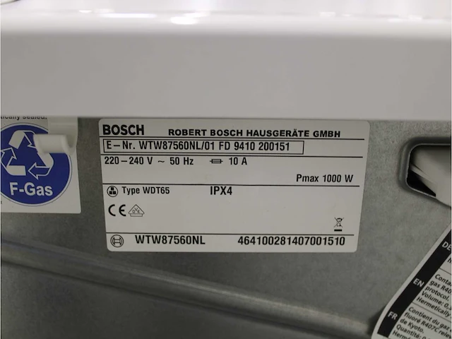 Serie|8 i-dos wasmachine & bosch serie|8 selfcleaning condenser droger - afbeelding 8 van  8