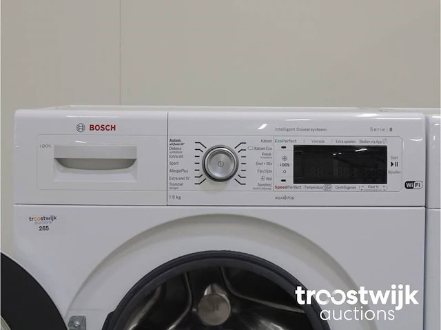 Serie|8 i-dos wasmachine & bosch serie|8 selfcleaning condenser droger - afbeelding 3 van  8