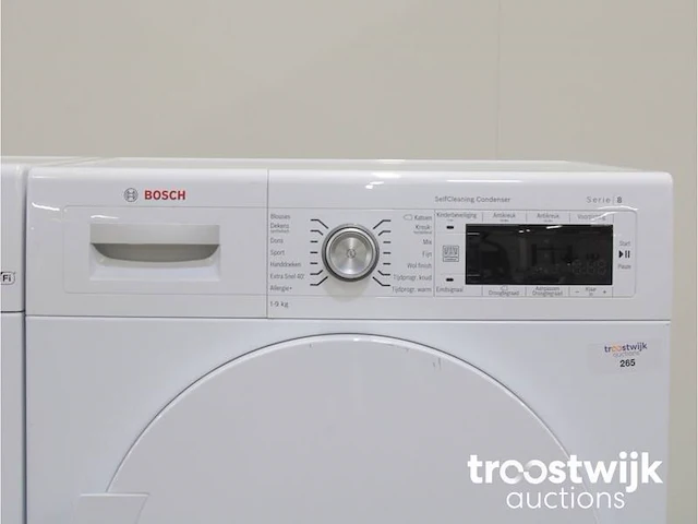 Serie|8 i-dos wasmachine & bosch serie|8 selfcleaning condenser droger - afbeelding 6 van  8