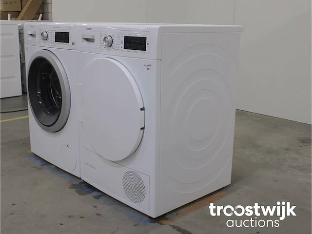 Serie|8 i-dos wasmachine & bosch serie|8 selfcleaning condenser droger - afbeelding 7 van  8