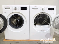 Serie|8 i-dos wasmachine & bosch serie|8 selfcleaning condenser droger - afbeelding 2 van  8