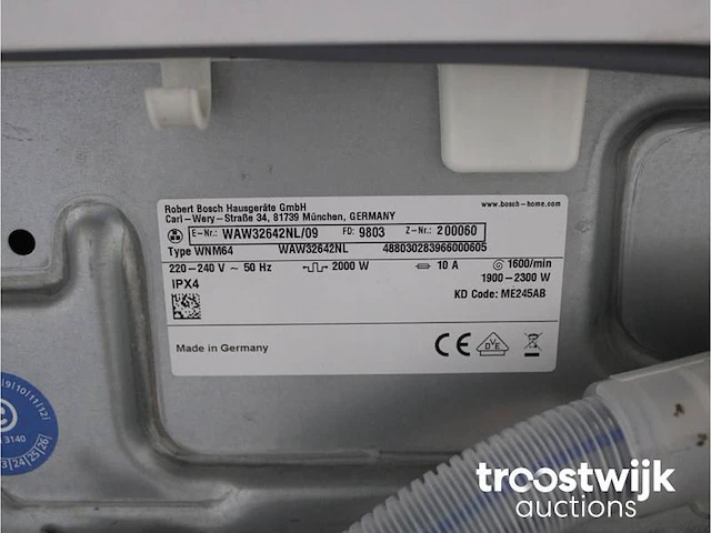Serie|8 i-dos wasmachine & bosch serie|8 selfcleaning condenser droger - afbeelding 5 van  8