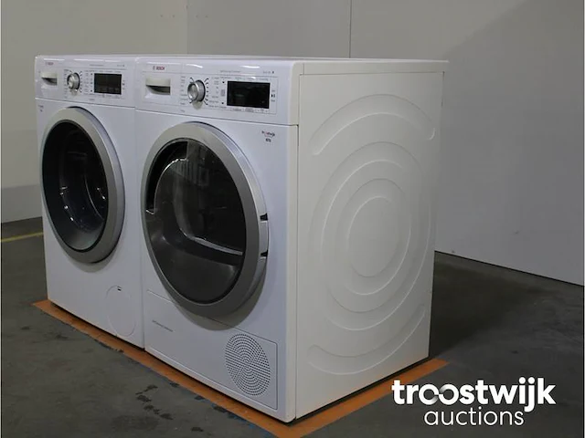 Serie|8 i-dos wasmachine & bosch serie|8 selfcleaning condenser droger - afbeelding 7 van  8