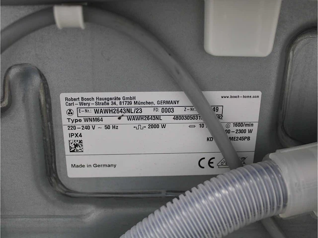 Serie|8 i-dos wifi wasmachine - afbeelding 5 van  6