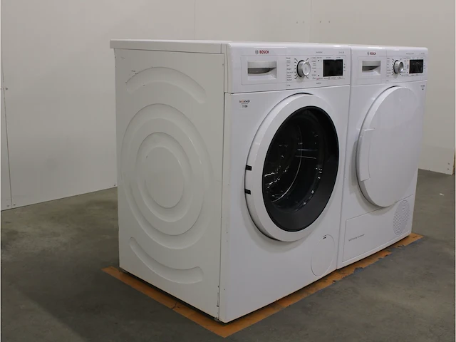 Serie|8 varioperfect wasmachine & bosch serie|8 selfcleaning condenser droger - afbeelding 4 van  8
