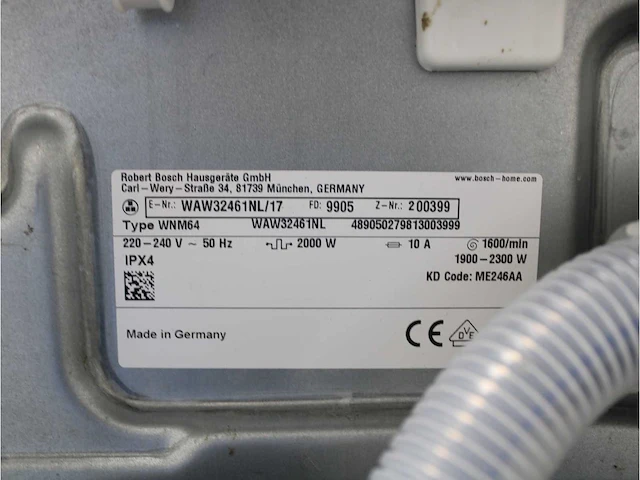 Serie|8 varioperfect wasmachine & bosch serie|8 selfcleaning condenser droger - afbeelding 5 van  8