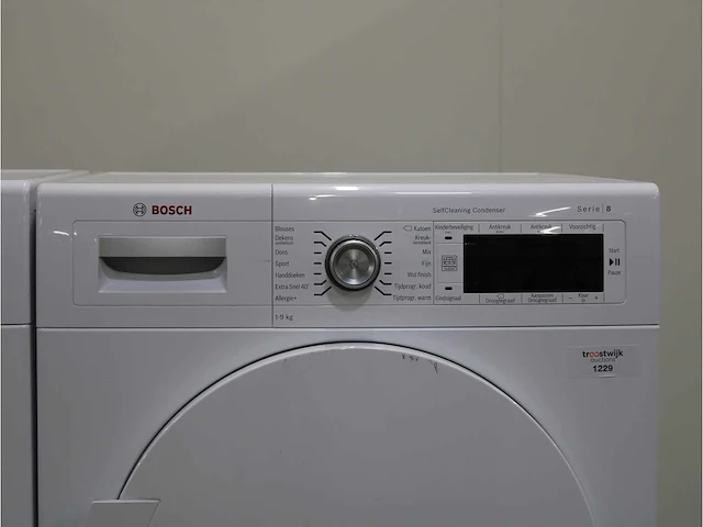 Serie|8 varioperfect wasmachine & bosch serie|8 selfcleaning condenser droger - afbeelding 6 van  8