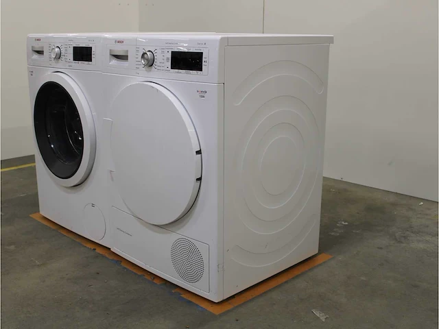 Serie|8 varioperfect wasmachine & bosch serie|8 selfcleaning condenser droger - afbeelding 7 van  8