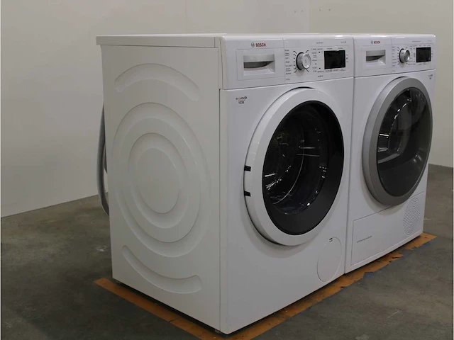 Serie|8 varioperfect wasmachine & bosch serie|8 selfcleaning condenser droger - afbeelding 4 van  8