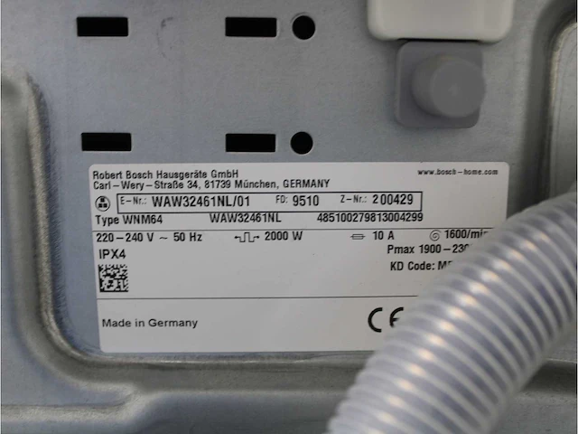 Serie|8 varioperfect wasmachine & bosch serie|8 selfcleaning condenser droger - afbeelding 5 van  8