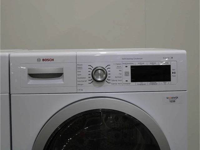 Serie|8 varioperfect wasmachine & bosch serie|8 selfcleaning condenser droger - afbeelding 6 van  8