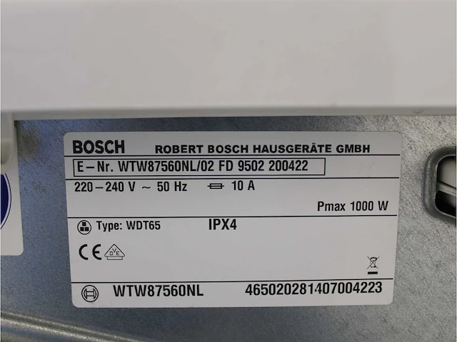 Serie|8 varioperfect wasmachine & bosch serie|8 selfcleaning condenser droger - afbeelding 8 van  8